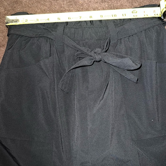 ATHLETA Skyline Skort Black Skirt with Mesh Shorts Built in Size 2 - Picture 10 of 11